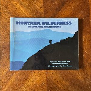 Vintage photography book - Montana Wilderness Discovering the Heritage